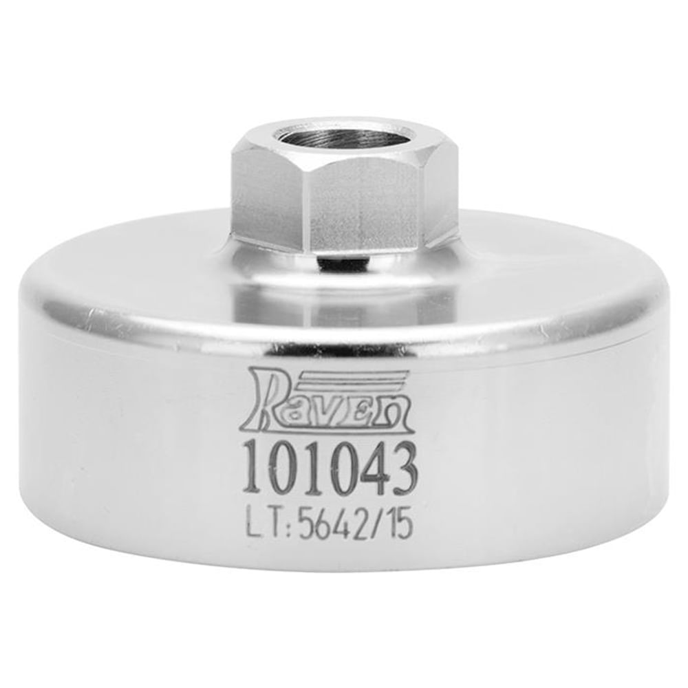 Chave de 73 mm e encaixe sextavado de 25 mm para filtro de óleo