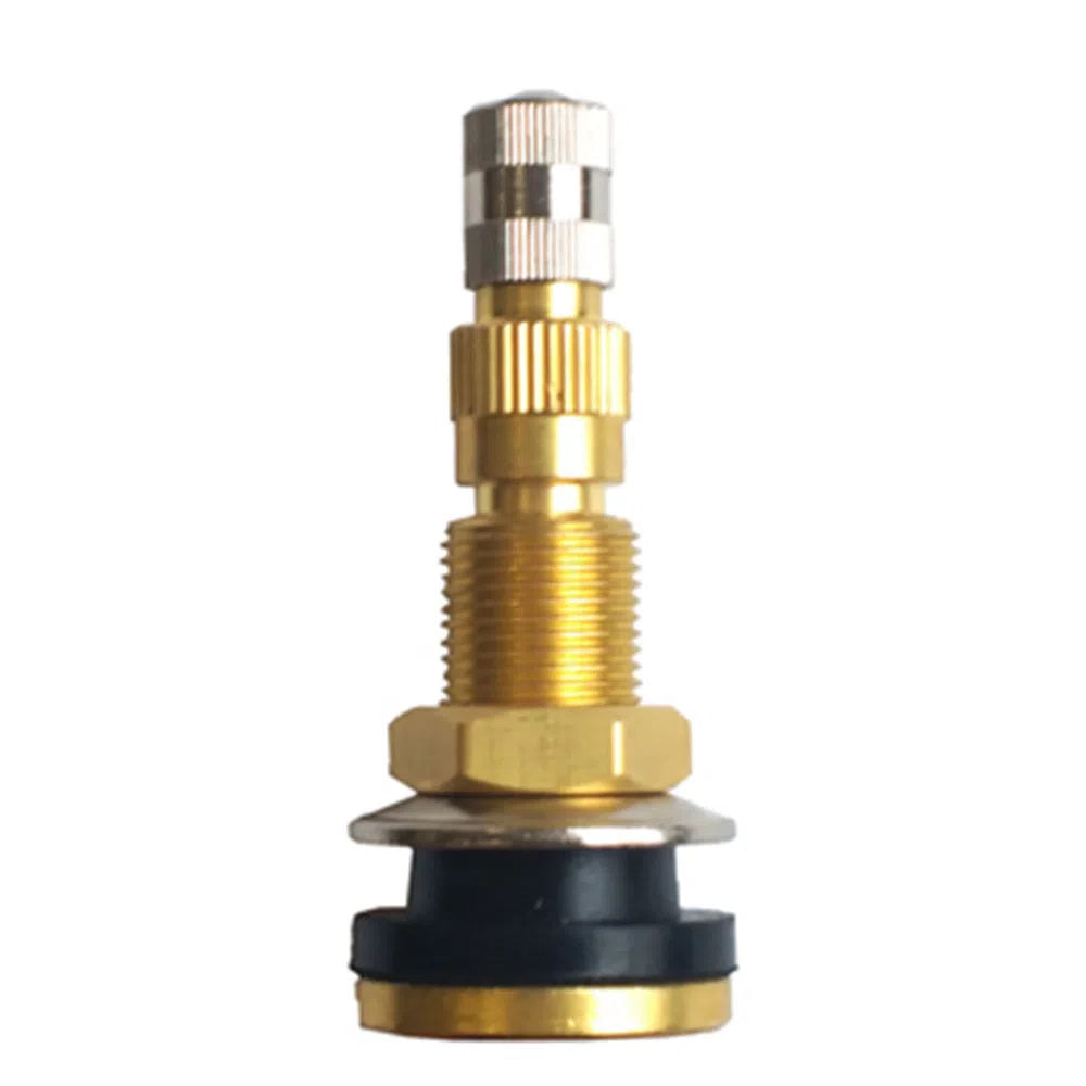 Valvula sem Câmara Jumbo - TR618A AR/AGUA - Tampa Metal com Chave