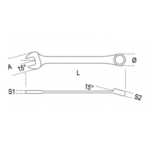 Chave Combinada 26mm - 42-26 - Beta