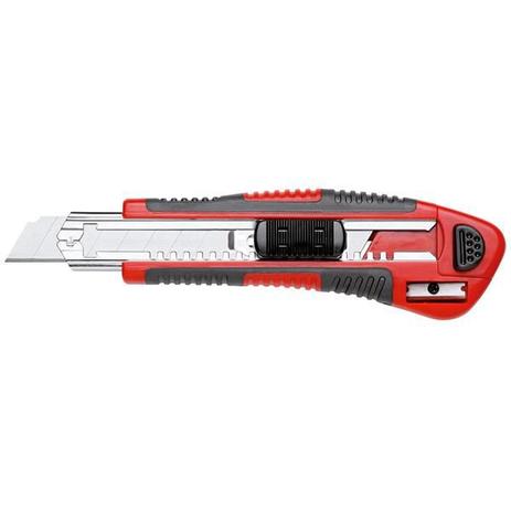 Estilete com Lamina Larga 18mm com 05 Laminas - R932000018 - 3369930 - Gedore Red