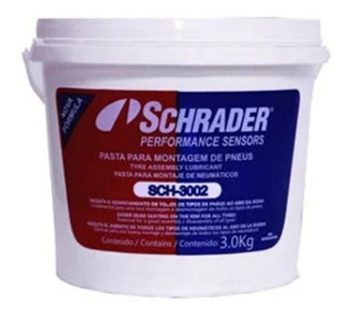 Pasta para Montagem e Desmontagem de Pneus Balde de 3 Litros - SCH3002 - SCHRADER